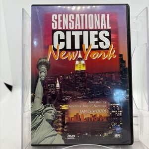 Sensational Cities New York DVD James Woods Narrated Documentary MPI DVD7480